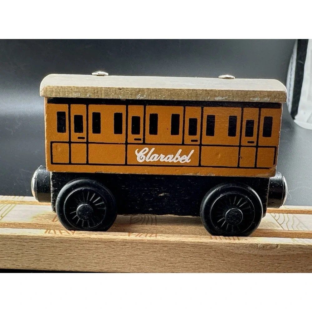 Clarabel Passenger Car Thomas Wooden Railway Vtg 2003 Train Engine Gullane‎